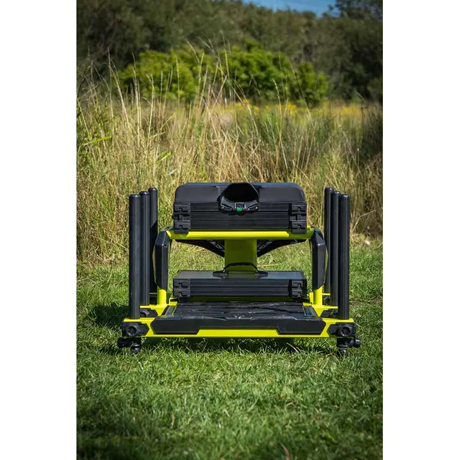 Scaun Pescuit Modular Matrix S36 Pro Seatbox Lime Edition