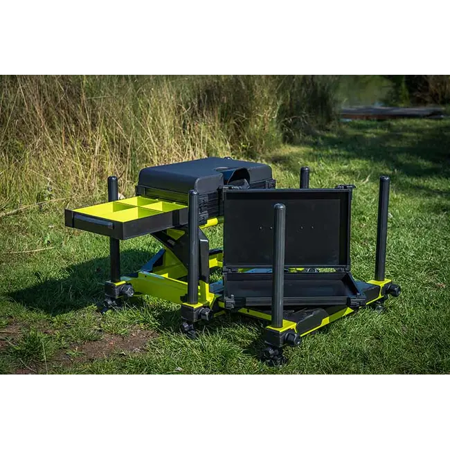 Scaun Pescuit Modular Matrix S36 Pro Seatbox Lime Edition