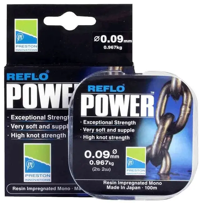 Fir Monofilament Preston Reflo Power, 100m
