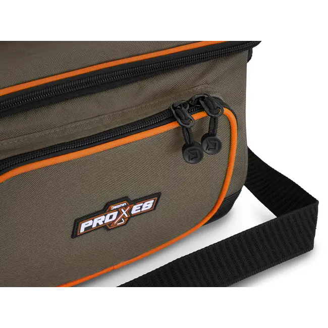 Geanta Accesorii Pescuit Feeder/Match  Delphin Proxes Easy XL + Cutie, 30x26x20cm