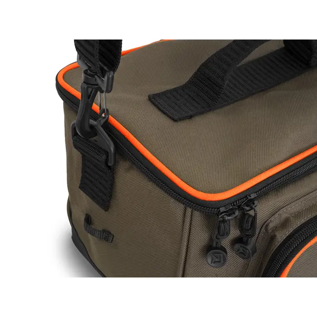 Geanta Accesorii Pescuit Feeder/Match  Delphin Proxes Easy XL + Cutie, 30x26x20cm