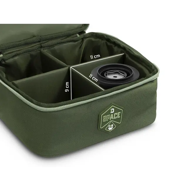 Geanta Pescuit Pentru Tamburi de Rezerva Delphin Spool Space C2G, 25x25x10cm