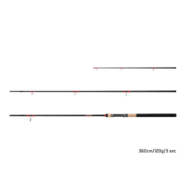 Lanseta Feeder Delphin LEEDER Feeder, 3.60m, 120g, 3+2buc