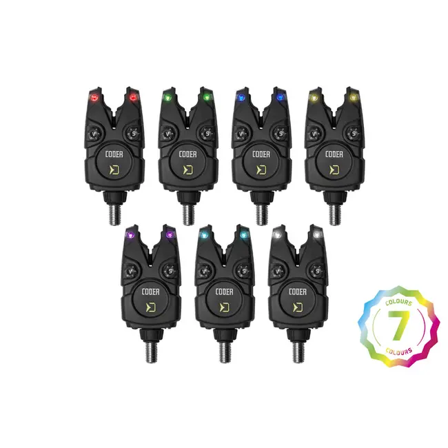 Set Avertizori-Senzori Pescuit Delphin Coder, 2+1