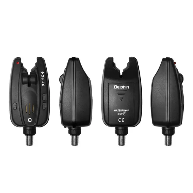Set Avertizori-Senzori Pescuit Delphin TOTEM Wireless + Statie , 2+1