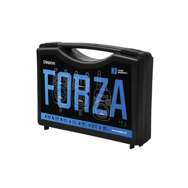 Set Avertizori-Senzori Pescuit Delphin Forza + Statie , 2+1