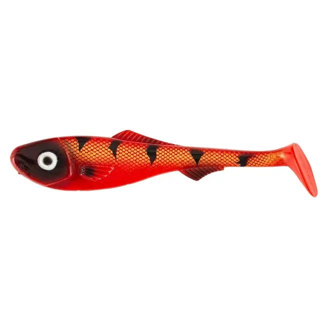 Shad Abu Garcia Beast Zander Shad, Red Tiger, 9cm, 5.6g