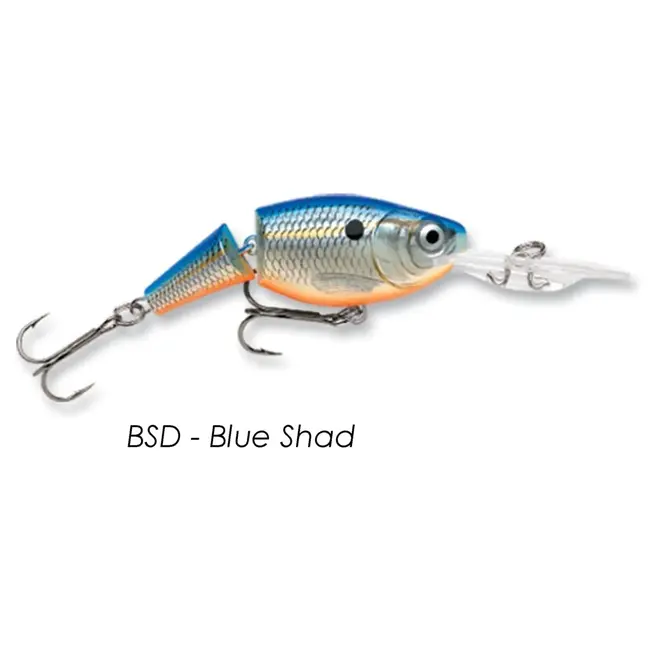 Vobler RAPALA Jointed Shad Rap, Culoare BSD, 5cm, 8g