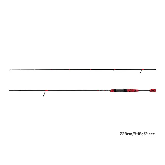Lanseta Delphin RedCODE, 1.83m, 0.5-5g, 2buc