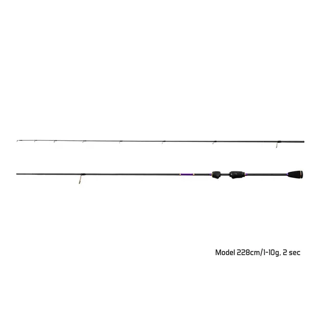 Lanseta Delphin Wild Trout, 1.80m, 0.5-6g, 2buc