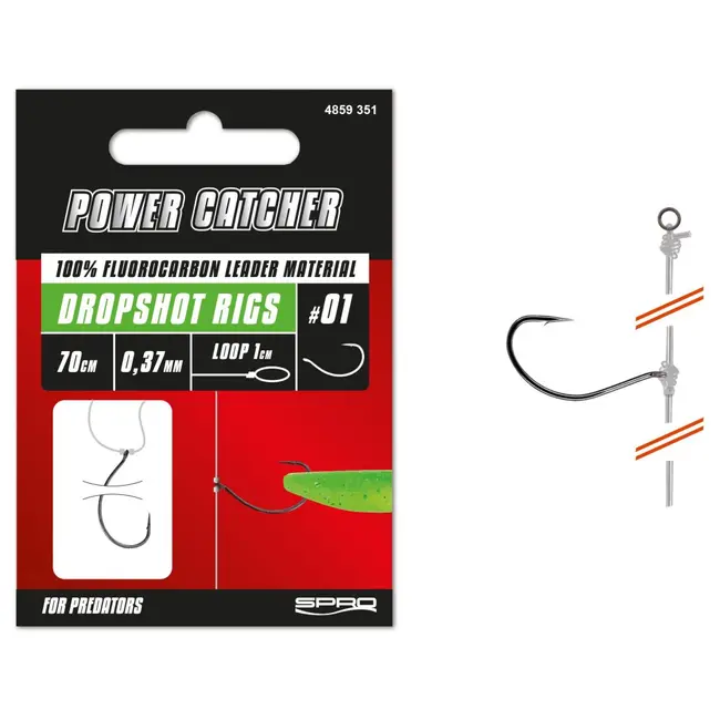 Montura Spro Drop Shot Rig Nr.2, 0.30mm,70cm