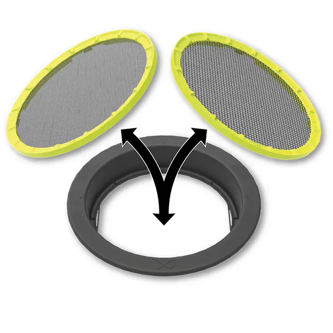 Sita Interschimbabila + Cadru Rigid Matrix Interchangeable Riddle & Inserts, Ø=33cm, 4mm