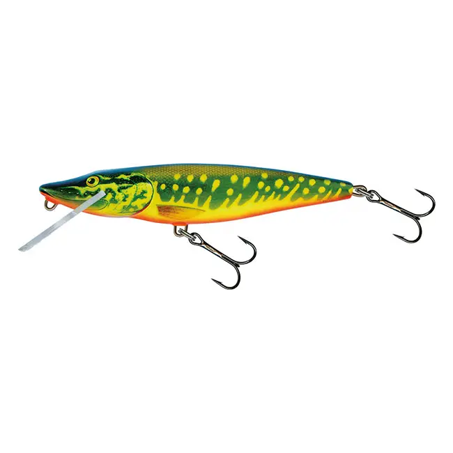 Vobler Salmo Pike Floating , Hot Pike, 9cm, 9g