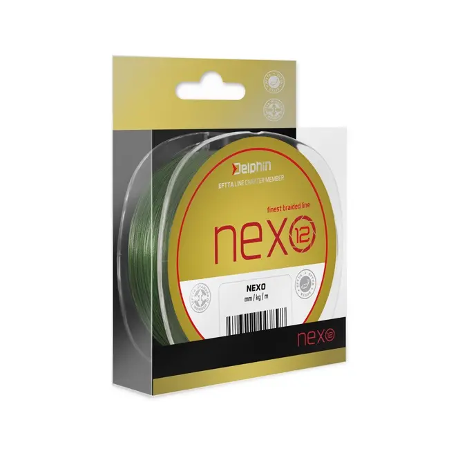 Fir Textil Delphin Nexo 12, Verde, 130m