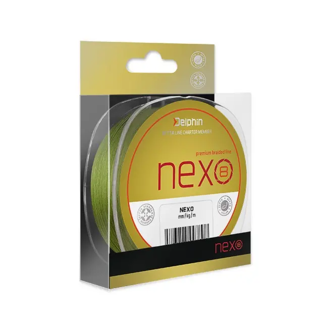 Fir Textil Delphin Nexo 8 Premium Braid Line, Verde, 300m