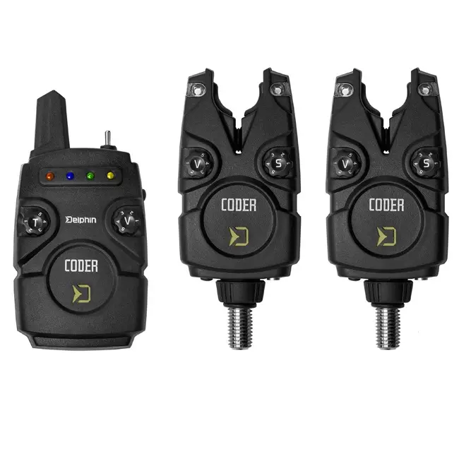 Set Avertizori-Senzori Pescuit Delphin Coder, 2+1