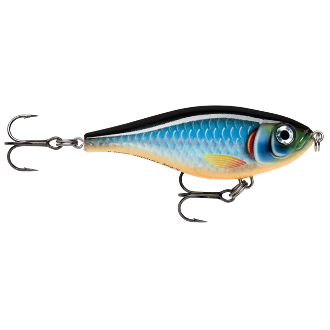 Vobler Rapala X-Rap Twitchin Shad, Culoare Blue Ghost (BGH), 8cm, 13g