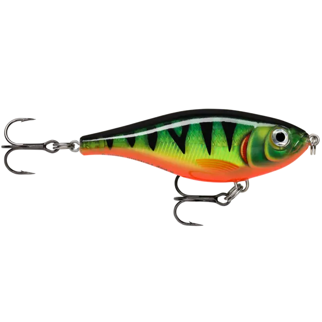 Vobler Rapala X-Rap Twitchin Shad, Culoare Fire Tiger (FT), 8cm, 13g