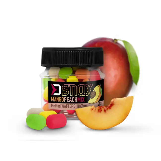 Wafters Delphin D Snax Mix Waft,Mango-Piersica,10x7mm, 20g/borcan