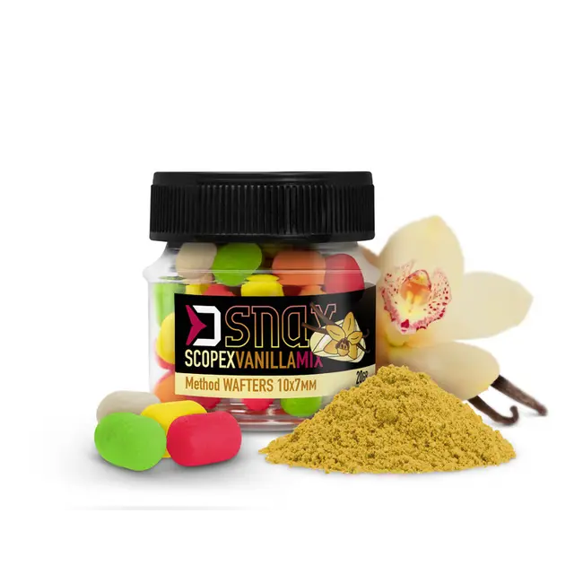 Wafters Delphin D Snax Mix Waft, Scopex-Vanilie,10x7mm, 20g/borcan