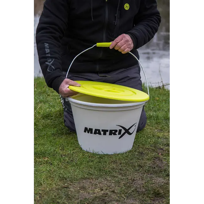 Galeata Matrix Groundbait Bucket & Lid, 17L