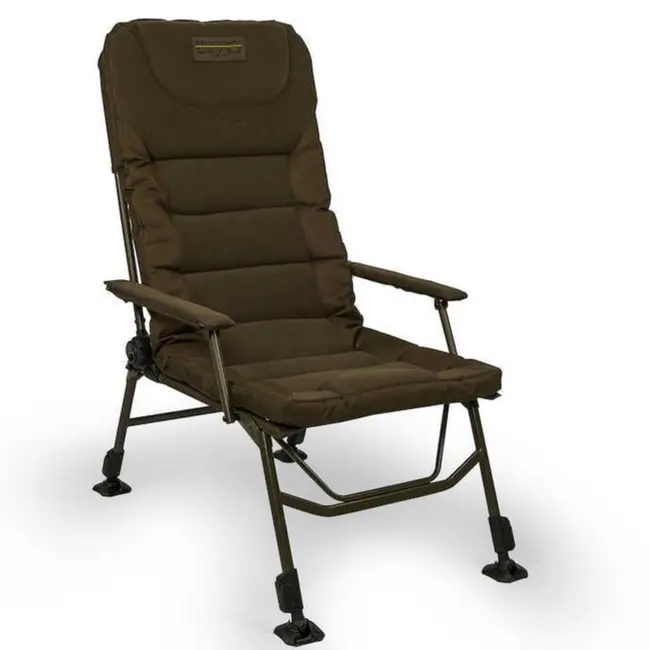 Scaun Pescuit Avid Carp Benchmark Level Tech Hi-Back Recliner Chair, 115x42x55cm