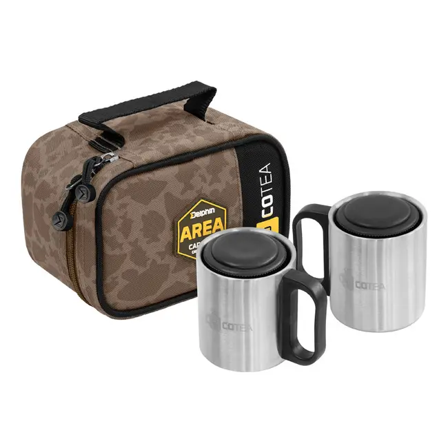 Set Cafea/Ceai Delphin Area CoTEA Carpath, 17x12x10cm