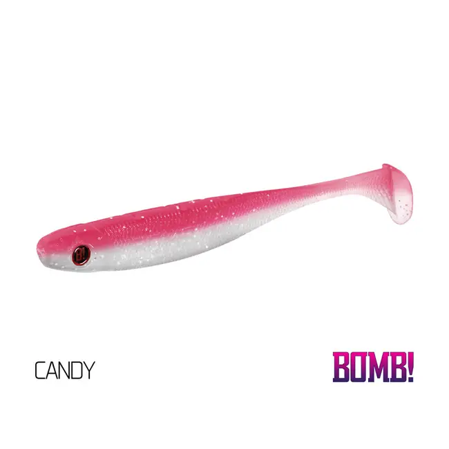 Shad Delphin BOMB Rippa, Candy, 8cm, 5buc/plic