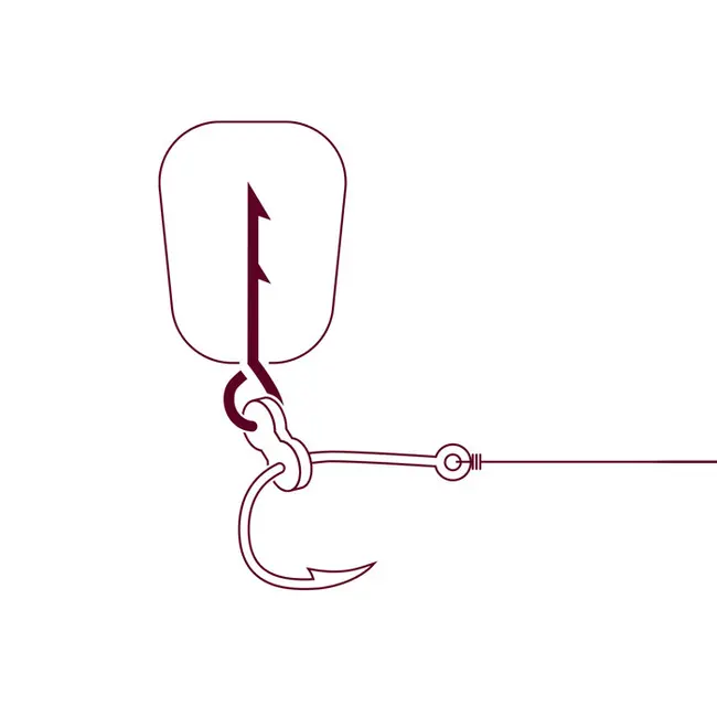 Spin Metalic pentru Momeala Delphin Stinger cu Inel de Silicon, 12buc/plic, 15mm