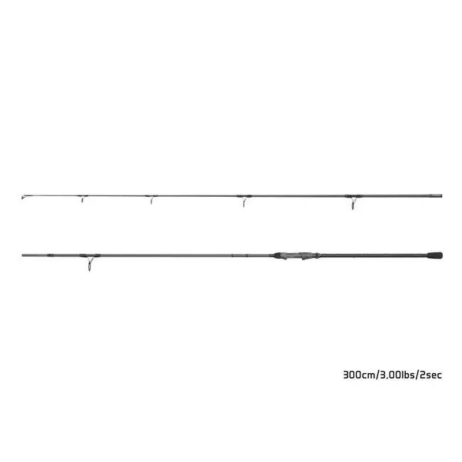 Lanseta Crap Delphin Opium BlacxCARP 3G TechnoCORK, 3.00m, 3.00lbs, 2buc