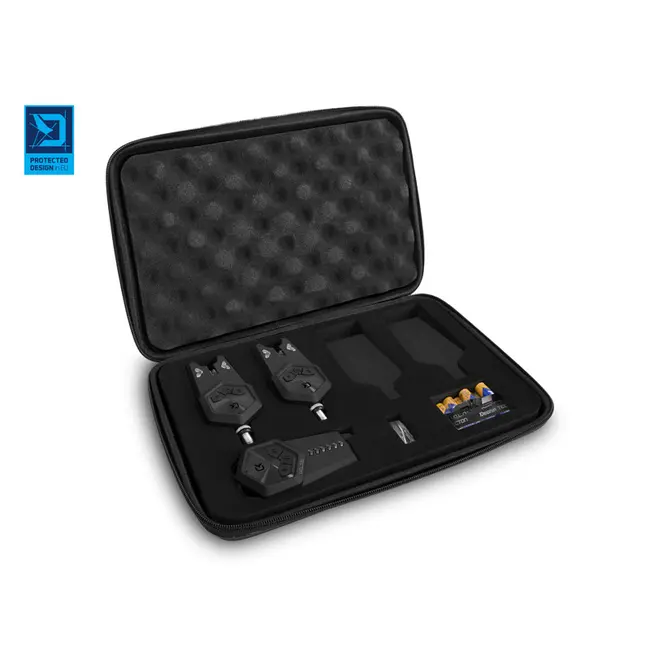 Set Avertizori Pescuit Delphin TECTON 4+1 cu Stație