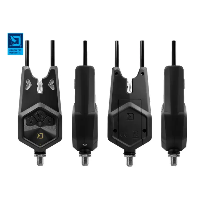 Set Avertizori Pescuit Delphin TECTON 3+1 cu Stație