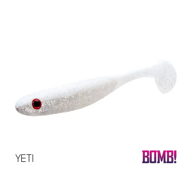 Shad Delphin BOMB Rippa, Yeti, 8cm, 5buc/plic