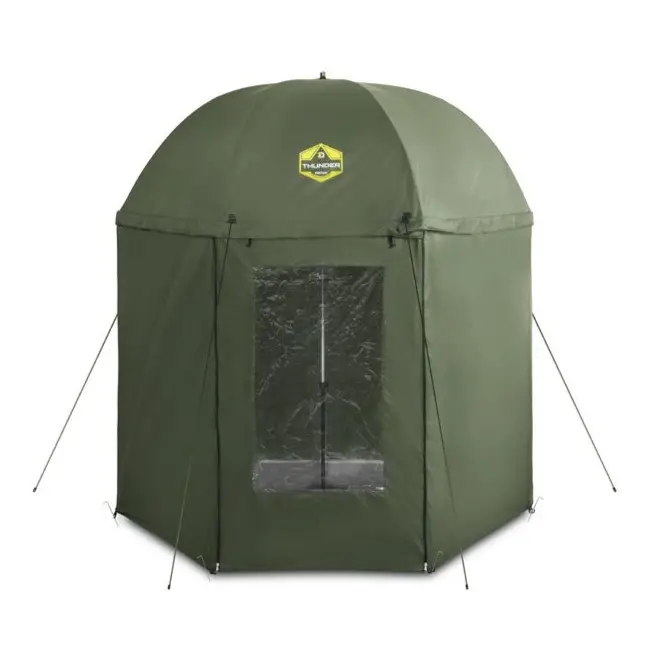 Umbrela Pescuit cu Paravan Delphin Thunder FullWall, Ø=250cm