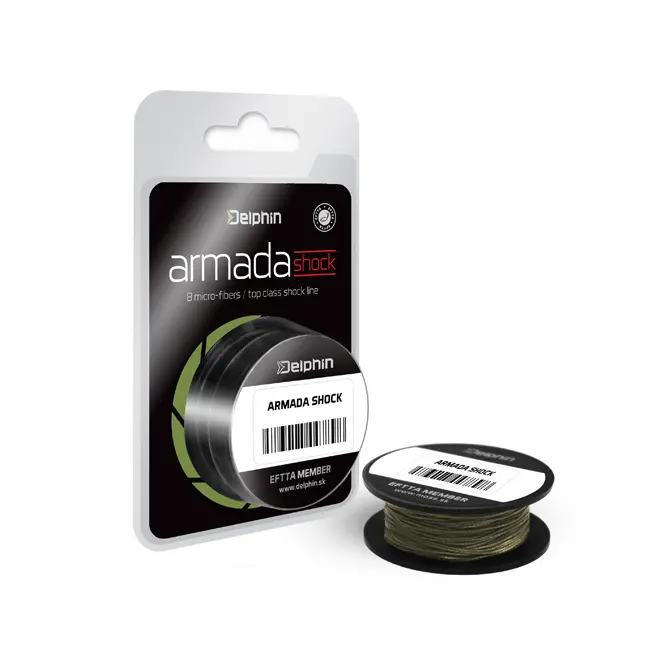 Fir Textil Inaintas Delphin Armada Shock Green, 20m, 0.30mm 68lbs