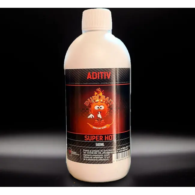 Aditiv Lichid Dudi Bait Super Hot, 500ml