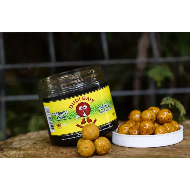 Boilies Solubil de Carlig Dudi Bait Tigernuts & Amur Caramele Solubile, 100g