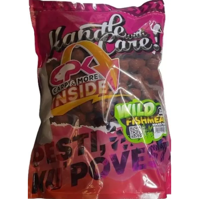 Boilies Semi-Solubil CPK, Wild Carp Fishmeal, 3kg