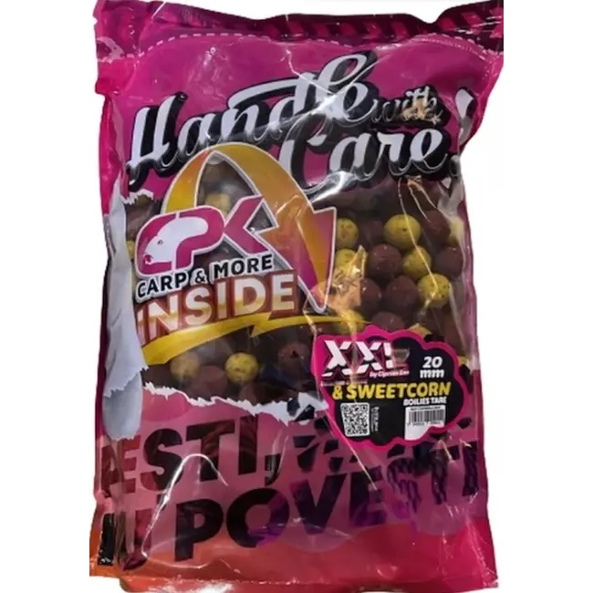 Boilies Tare CPK XXL + SweetCorn, 3kg