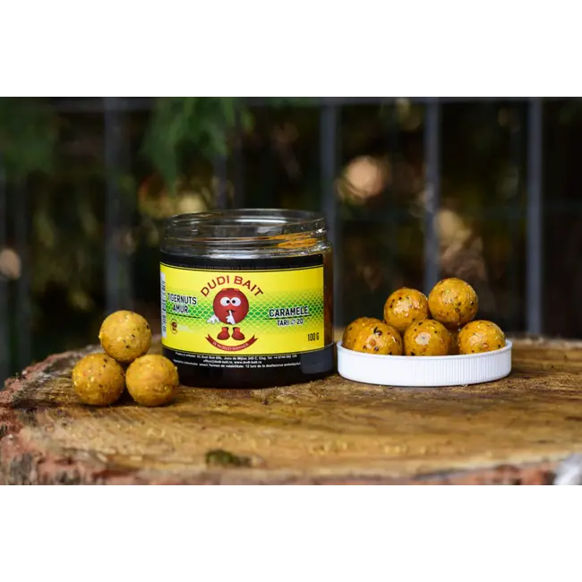 Boilies Tare de Carlig Dudi Bait Tigernuts & Amur Caramele Tari, 100g
