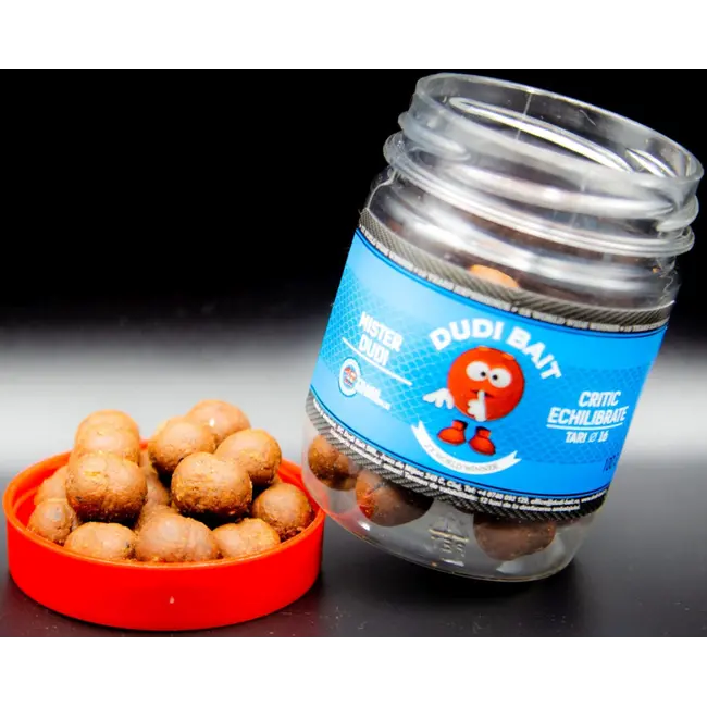 Boilies de Carlig Critic Echilibrat Dudi Bait Mister Dudi, Squid&Cranberry, 100g