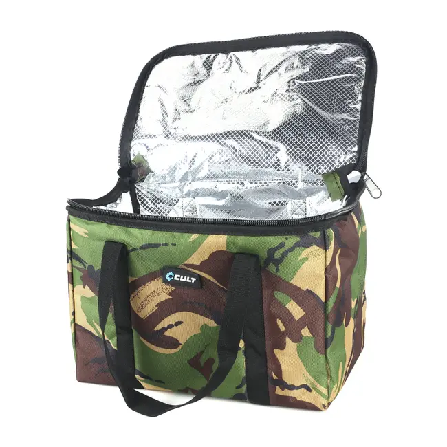 Geanta Termoizolanta Cult Tackle Pescuit DPM Camo Compact Coolbag, 33x23x23cm