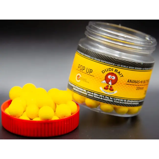 Pop-Up Dudi Bait, 10mm, 20g, Ananas+N-Butyric