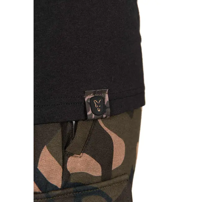 Tricou Fox Black/Camo Outline T-Shirt