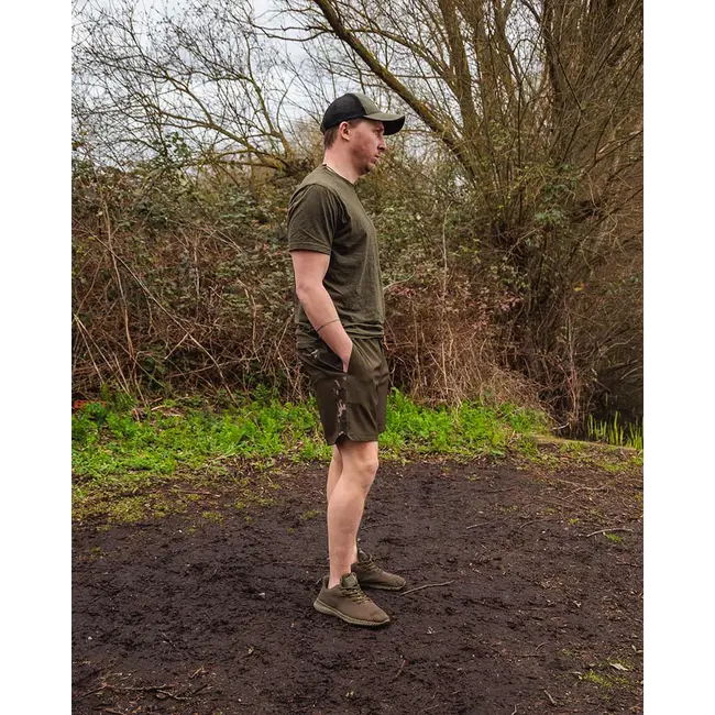 Pantaloni Scurti Pescuit Fox Light Weight Swim Shorts, Khaki -Camo