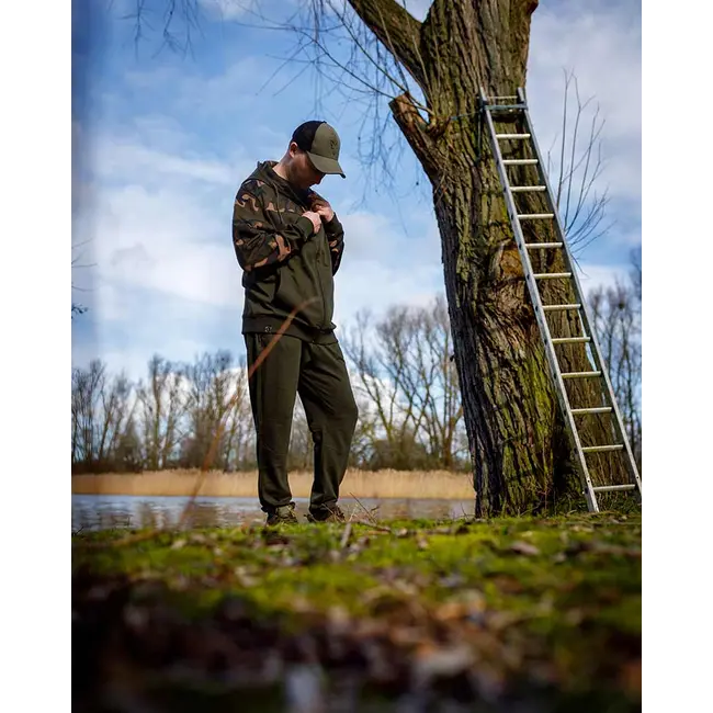 Hanorac Fox Light Weight Khaki Camo Split Zip Hoody