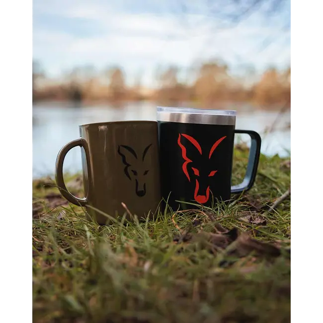 Cana Fox Voyager Mug, Khaki