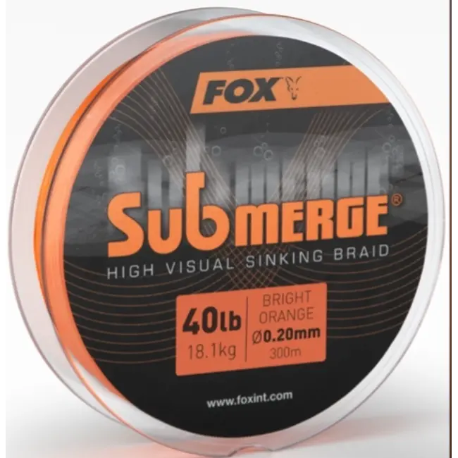 Fir Textil Fox Submerge High Visual Sinking, Portocaliu, 300m