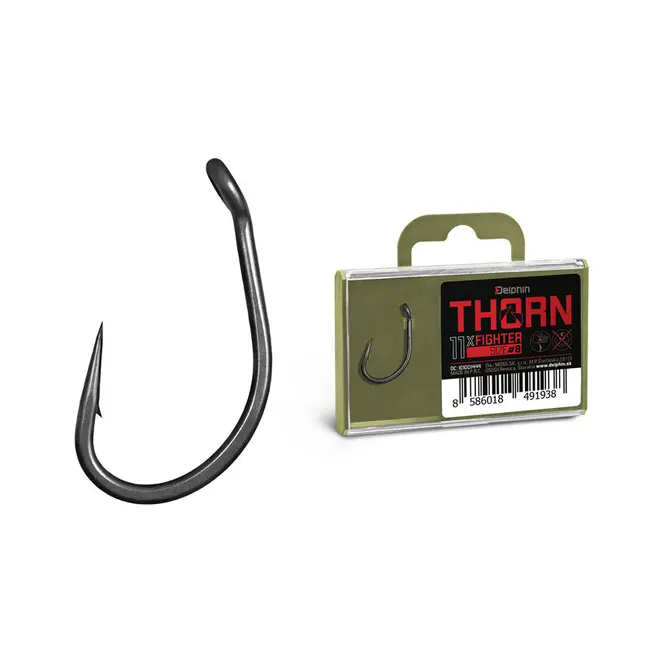 Carlige Pescuit Delphin Thorn Fighter, 11buc/cutie