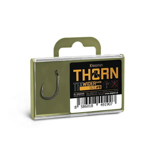 Carlige Pescuit Delphin Thorn Wider, 11buc/cutie